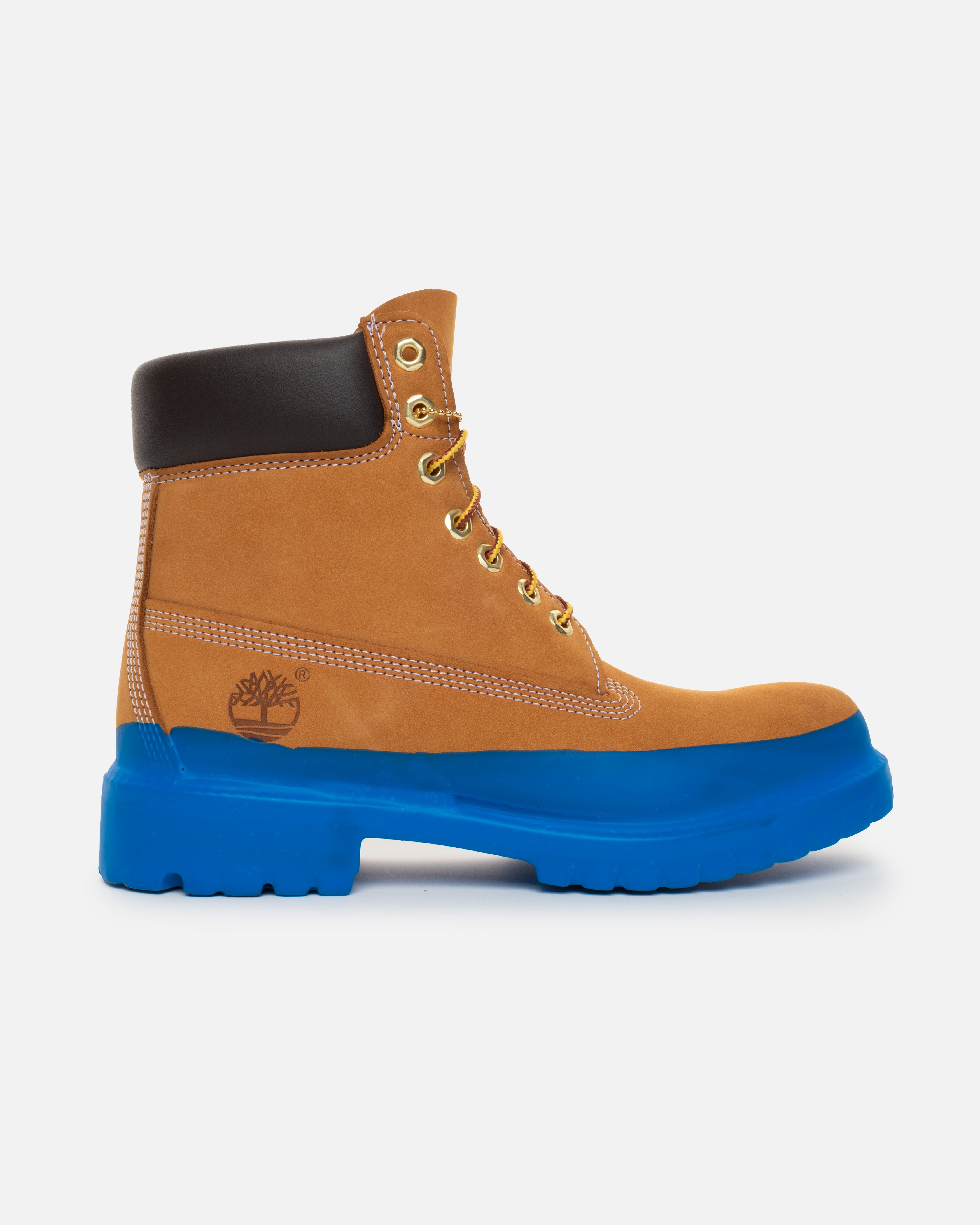 Blue timbs online