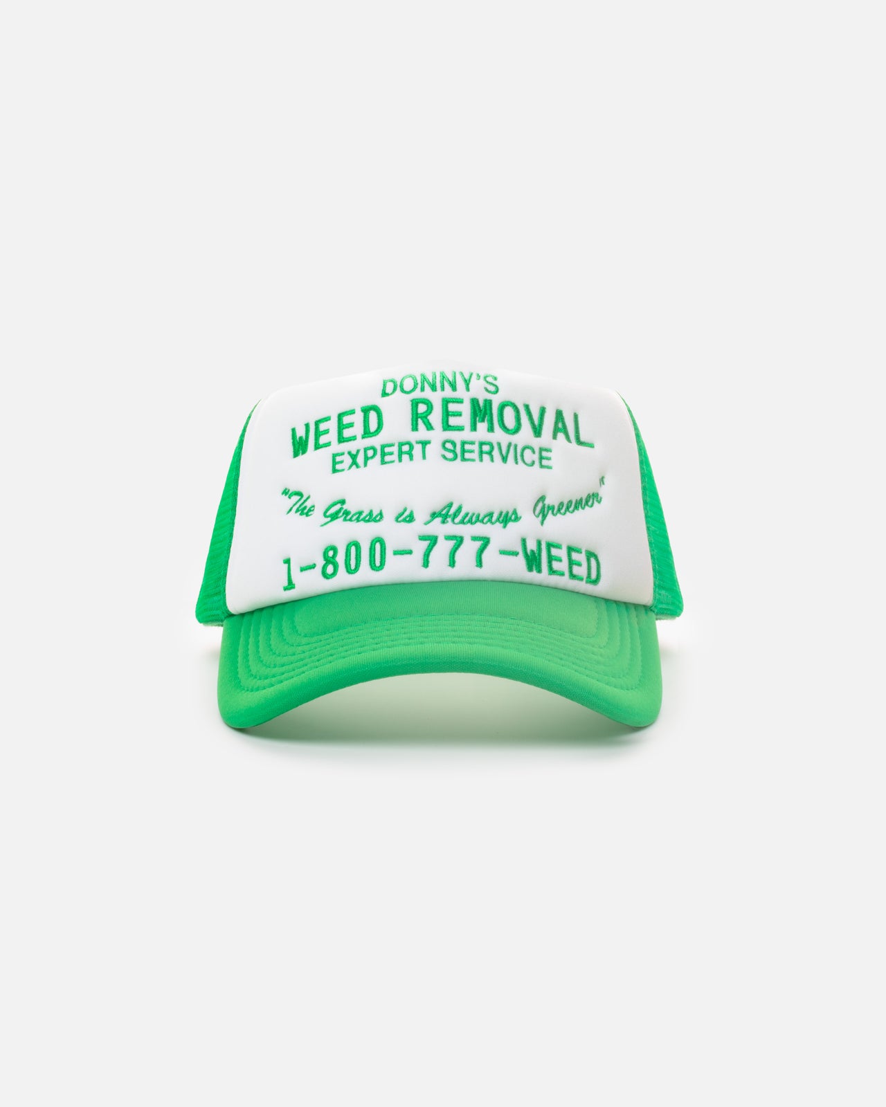 LAWN CARE TRUCKER HAT (GREEN)