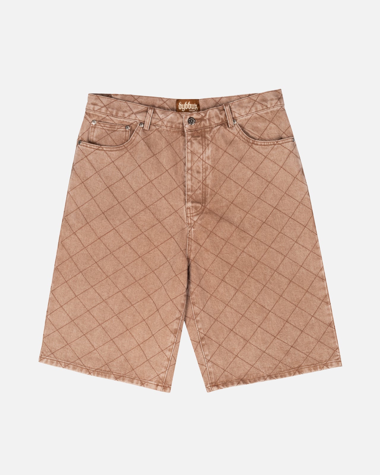 GRIDLOCK SHORTS (WASHED BROWN)