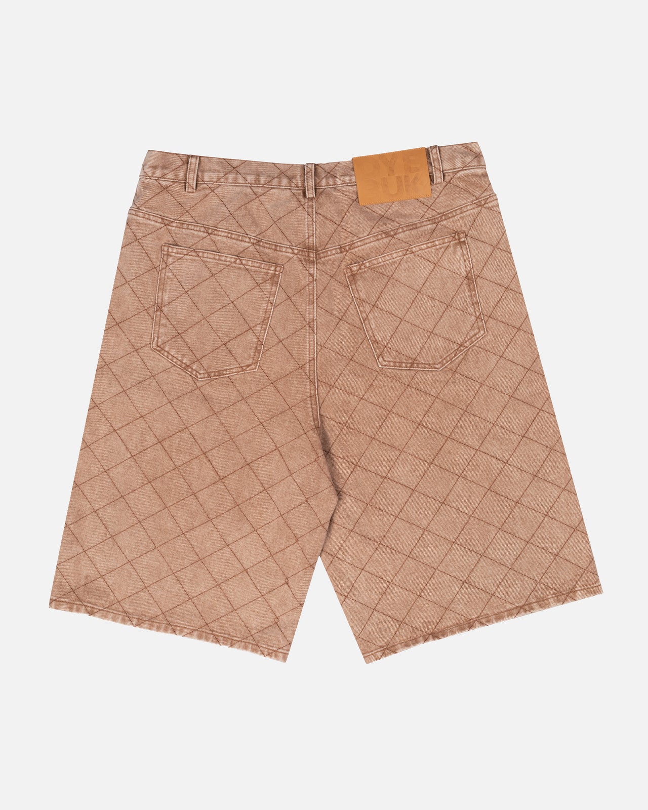 GRIDLOCK SHORTS (WASHED BROWN)