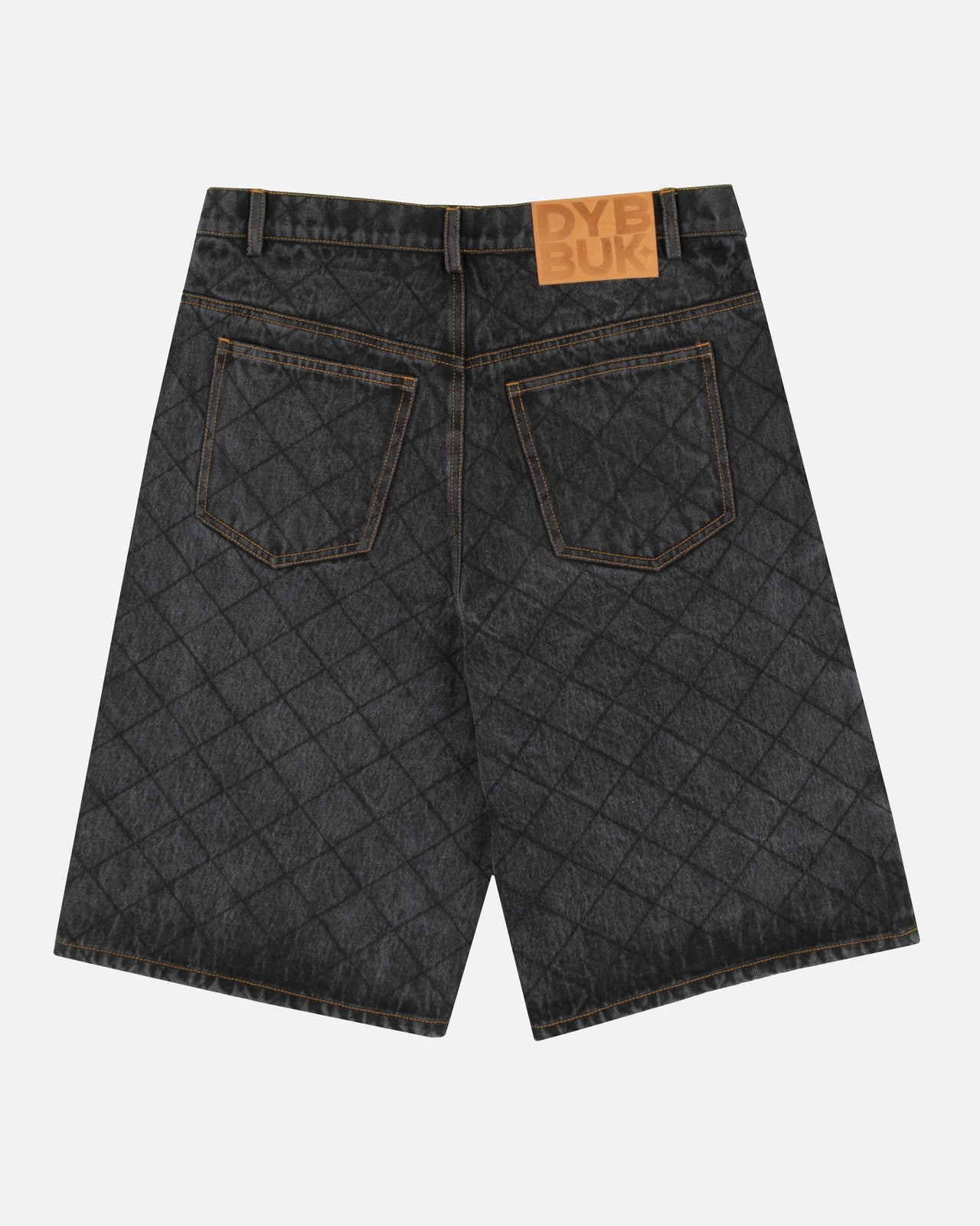 GRIDLOCK SHORTS (WASHED BLACK)