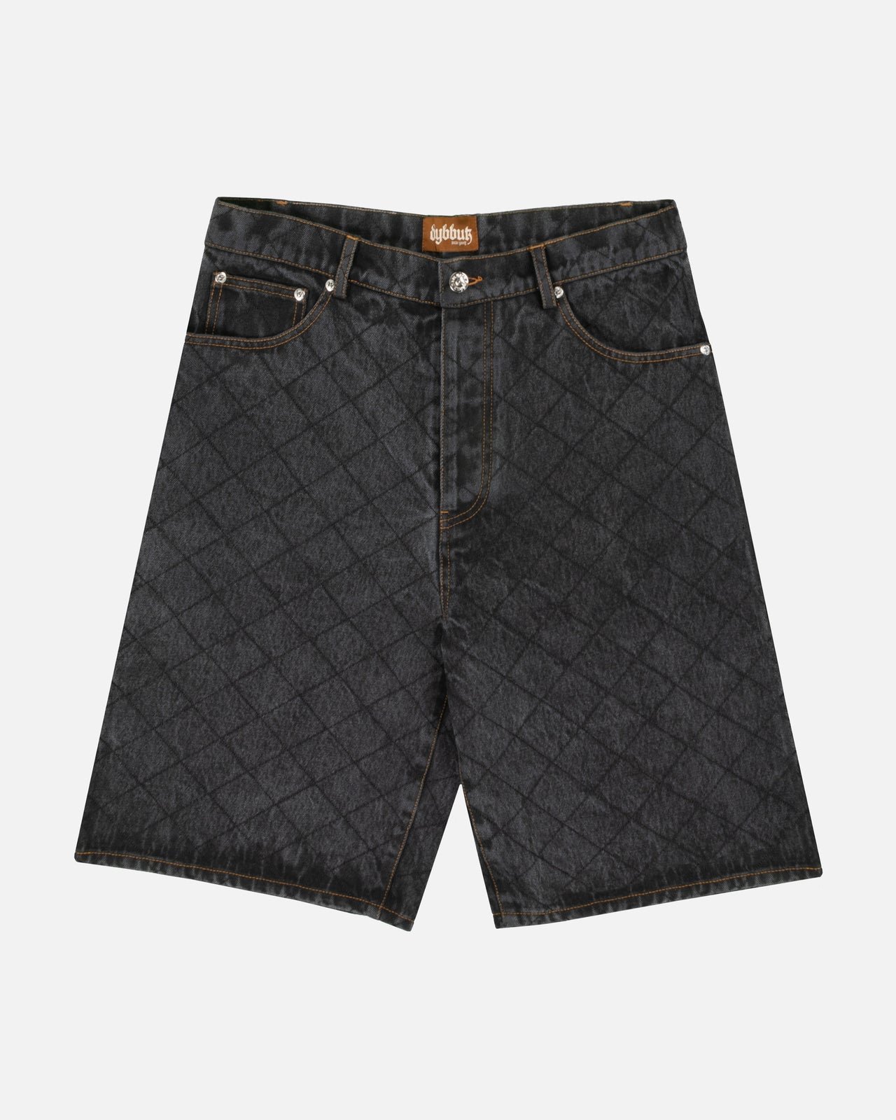 GRIDLOCK SHORTS (WASHED BLACK)