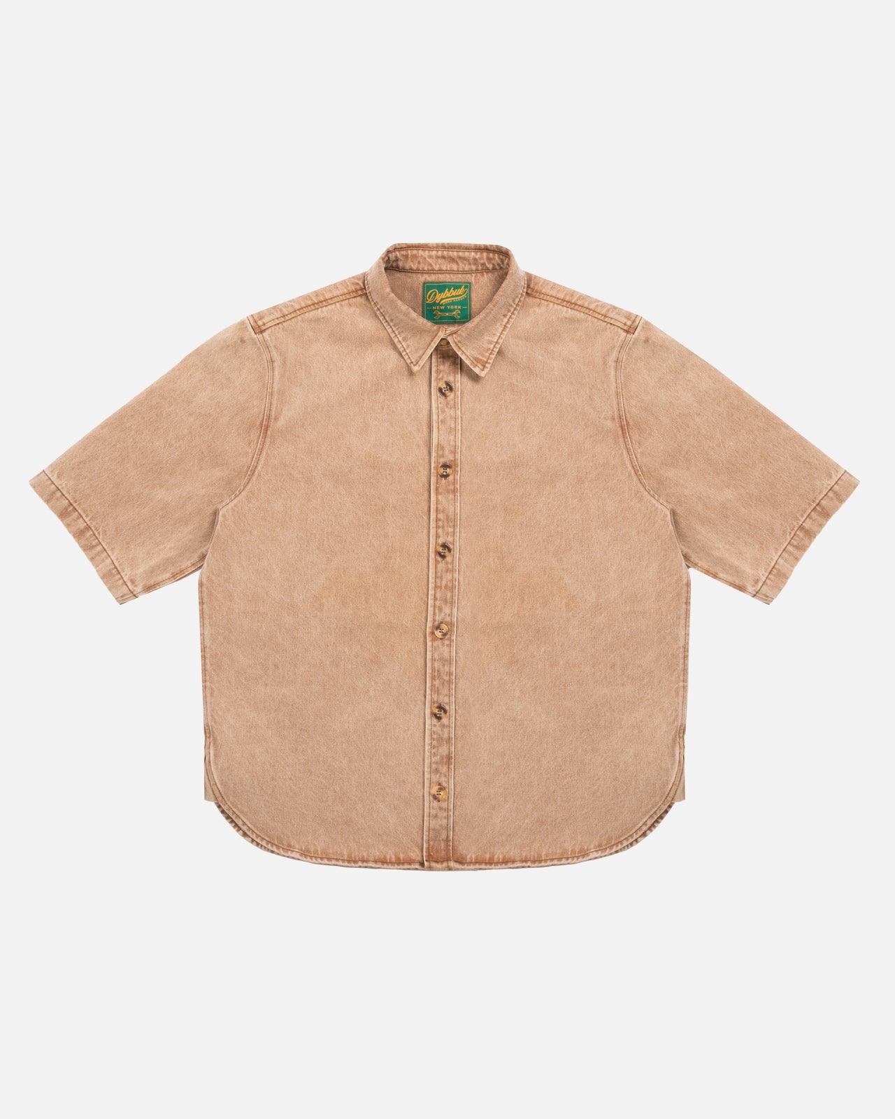 MECHANIC SHIRT (WASHED BROWN)