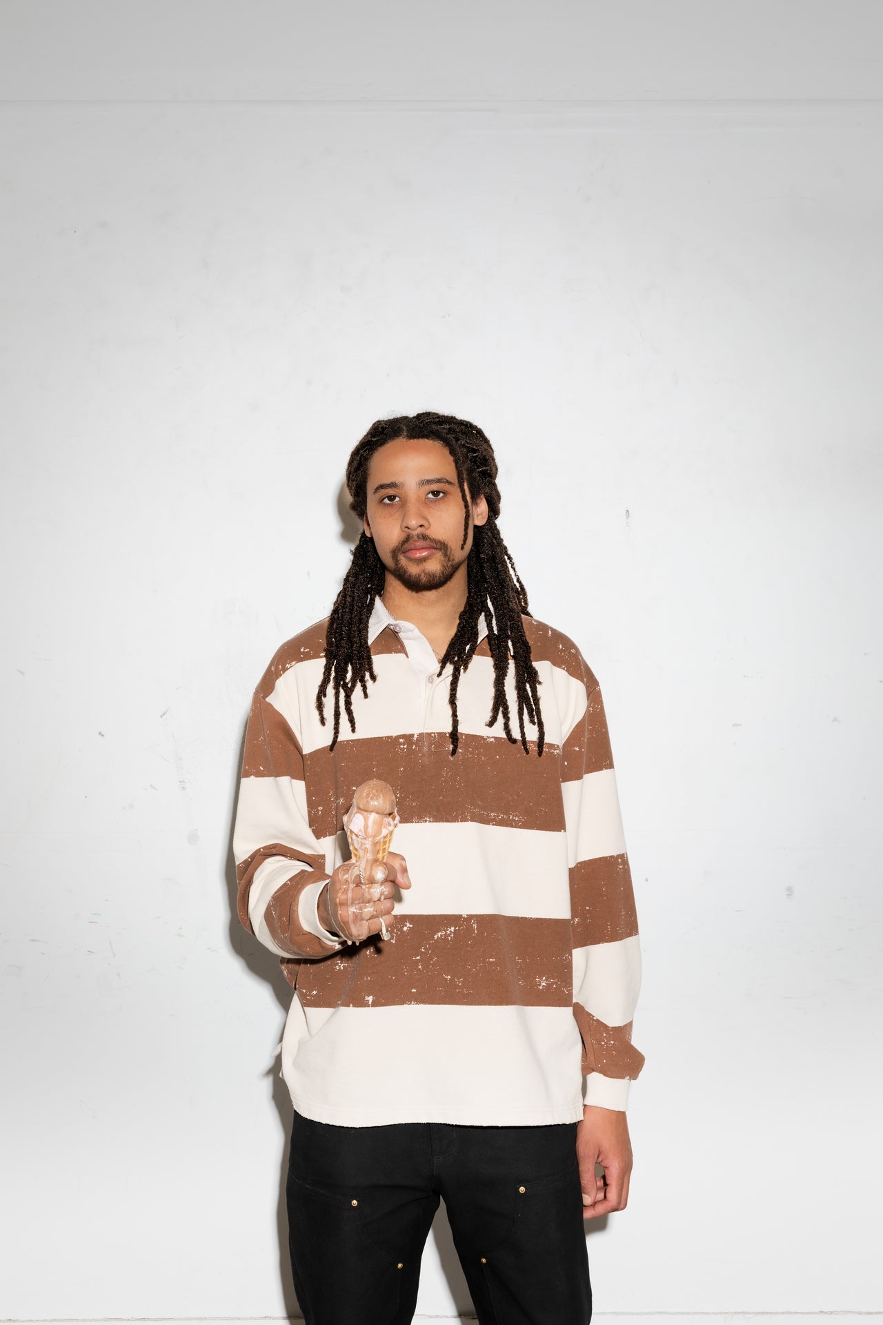 SPIRIT RUGBY SHIRT (BROWN)