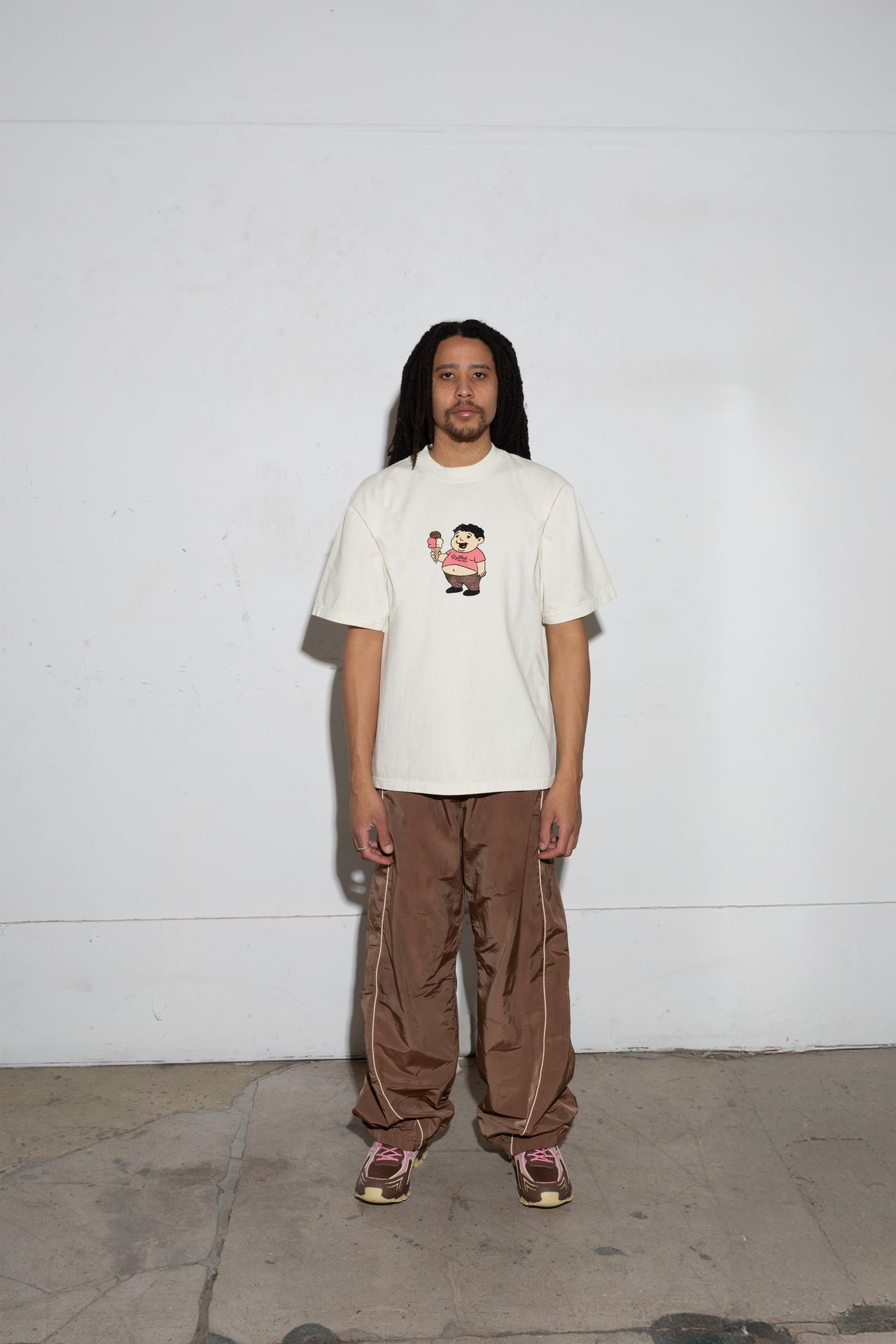 TRIPLE SCOOP TEE (CREAM)