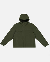 CRINKLED SHELL JACKET (GREEN)