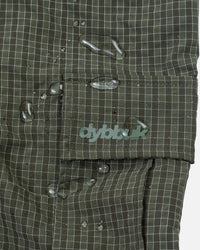 CRINKLED SHELL PANT (GREEN)