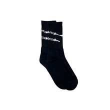 Load image into Gallery viewer, BARBED WIRE SOCKS (BLACK/WHITE)
