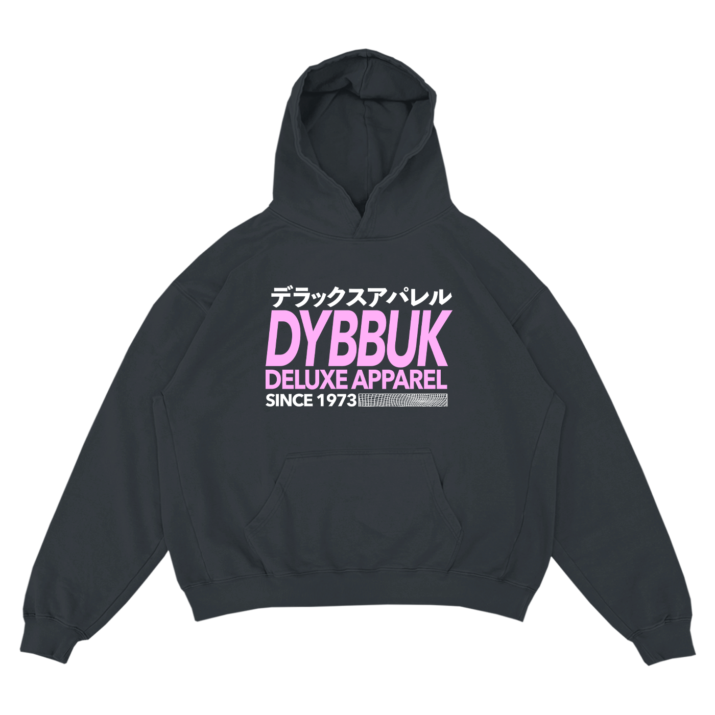 DELUXE HOODIE (STONE GREY) - Dybbuk New York