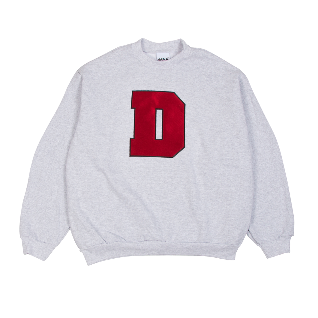 DROPOUT CREWNECK SWEATSHIRT (HEATHER GREY)