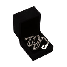 Load image into Gallery viewer, STERLING SILVER D LOGO NECKLACE

